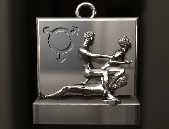 Men in an extremely seductive orgy pose - Image 2