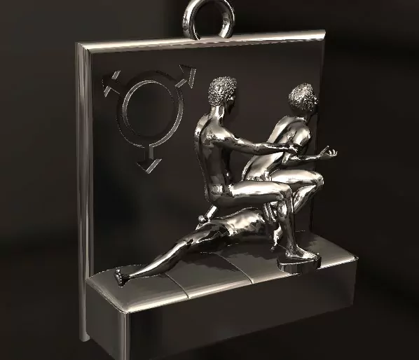 Men in an extremely seductive orgy pose - Image 5