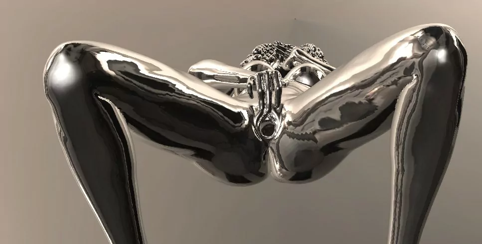 Curly, Afro Woman in an seductive sexy pose erotic jewelry JewelryRider Curly, Afro Woman in an seductive sexy pose - Image 8