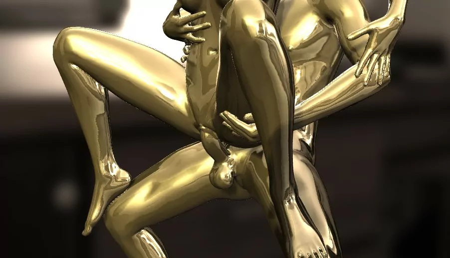 Afro Woman in a reverse cowgirl sexy pose - Image 13