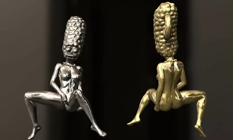 Marge Simpson in a sexy pose - Image 2