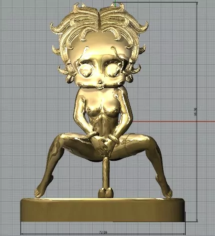 An erotic sculpture of Betty boop erotic jewelry JewelryRider An erotic sculpture of Betty boop - Image 11