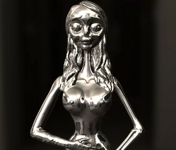 Corpses bride Emily pendant - Image 5