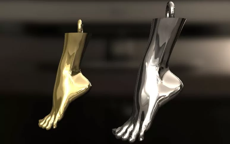 Street Fighter Juri Hun sexy foot pendant - Image 3