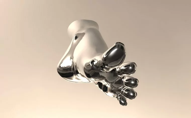 Street Fighter Juri Hun sexy foot pendant - Image 4