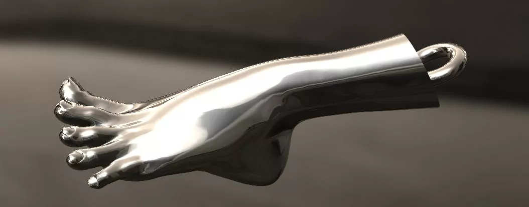 Street Fighter Juri Hun sexy foot pendant - Image 7