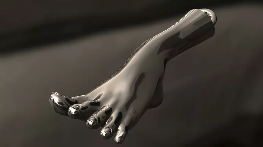 Street Fighter Juri Hun sexy foot pendant - Image 8