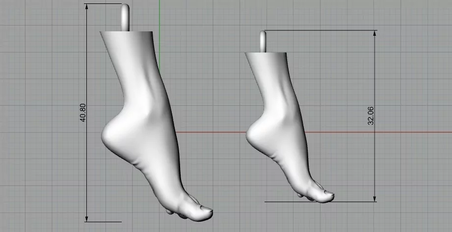 Street Fighter Juri Hun sexy foot pendant - Image 13