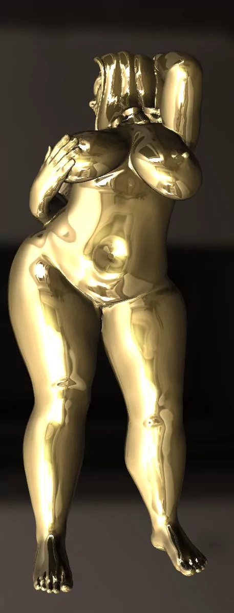 Curvy hot BBW nude woman pendant - Image 2