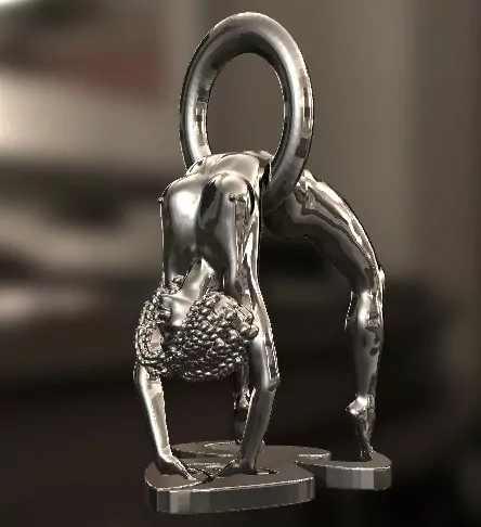 Afro woman in a sensual pose erotic jewelry JewelryRider Afro woman in a sensual pose - Image 2