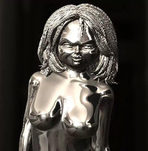 Tiffany Valentine, Chucky's wife pendant - Image 4