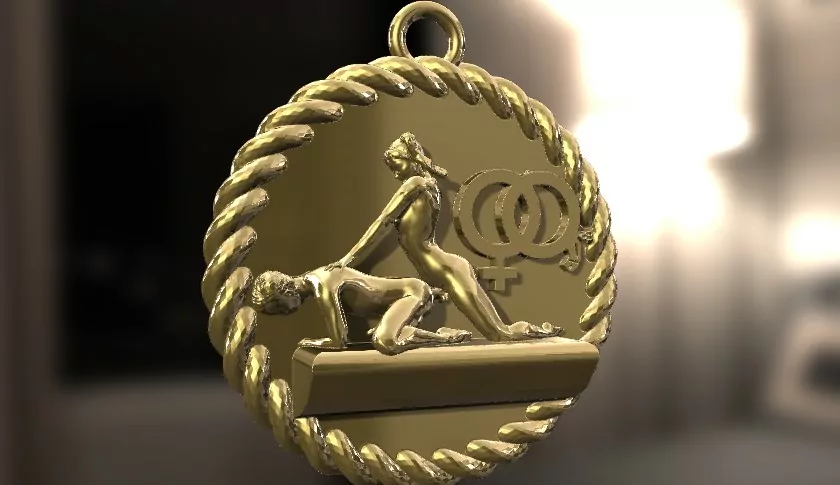 Trans Mistress pegging pendant - Image 4