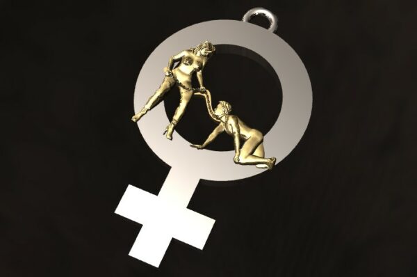 Female symbol pendant - Image 3