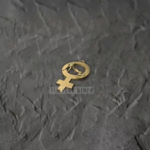 Female symbol pendant