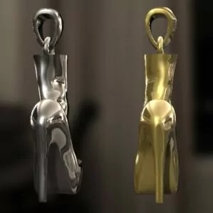 Stiletto high heels pendant