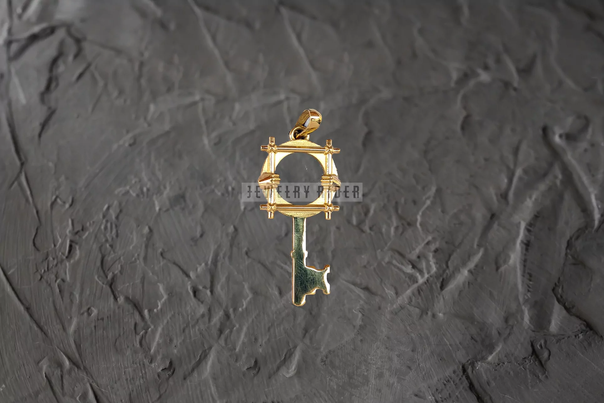 Male jailed Mistress key pendant