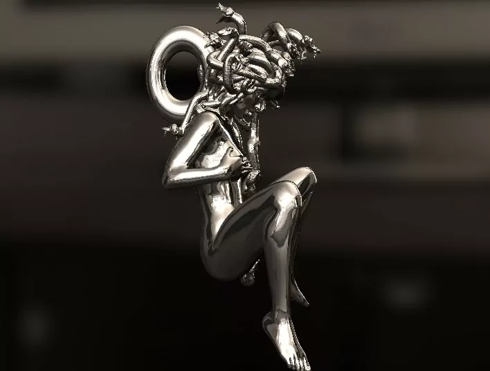 Sexy Medusa Pendant - Image 2