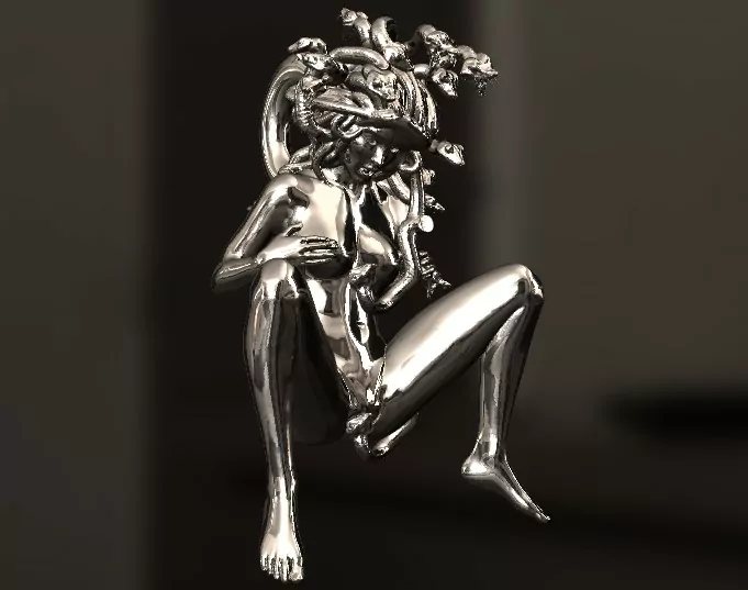 Sexy Medusa Pendant - Image 3