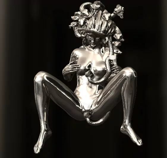Sexy Medusa Pendant