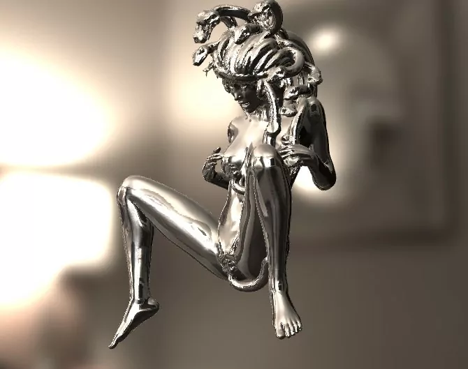 Sexy Medusa Pendant - Image 4