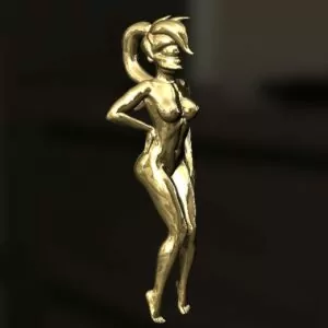 Leela Lila Nude Pendant