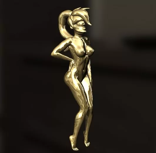 Leela Lila Nude Pendant