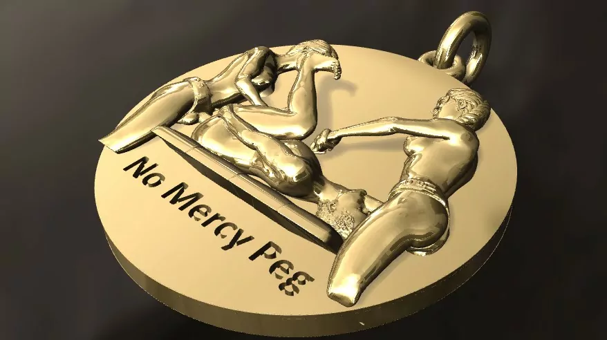 No mercy pegging pendant erotic jewelry JewelryRider No mercy pegging pendant - Image 3