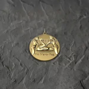 No mercy pegging pendant