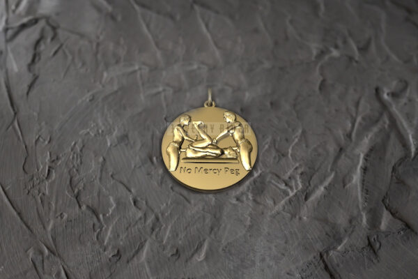 No mercy pegging pendant