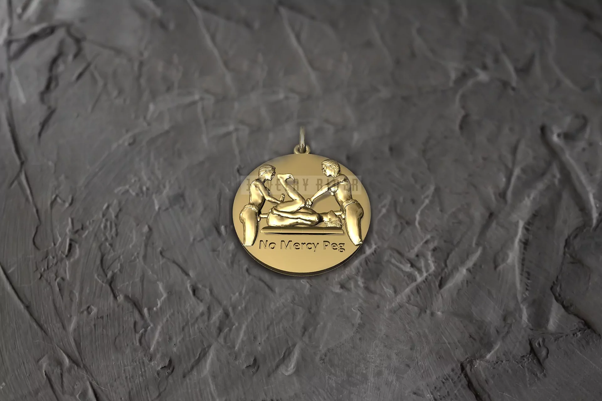 No mercy pegging pendant erotic jewelry JewelryRider No mercy pegging pendant