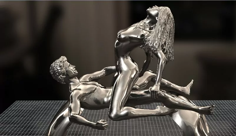 Wild Cowgirl Pose Statement Ring - Image 7