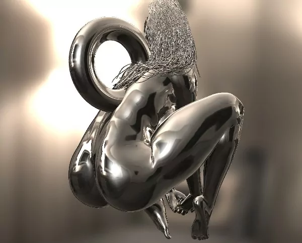 Slap That Ass pendant erotic jewelry JewelryRider Slap That Ass pendant