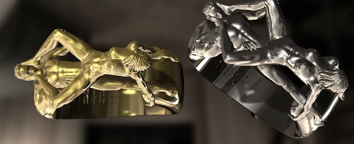 Anal Foot Fetish Statement Ring - Image 4