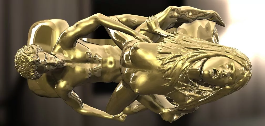 Wild Cowgirl Pose Statement Ring - Image 10