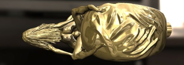 Wild Cowgirl Pose Statement Ring - Image 9