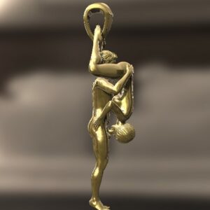 Standing couple 69 pose pendant