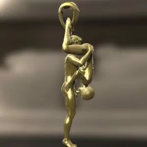 Standing couple 69 pose pendant