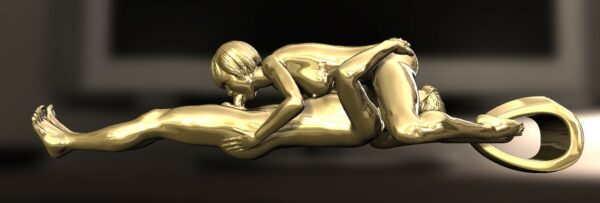Standing couple 69 pose pendant - Image 7