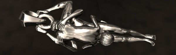 Standing couple 69 pose pendant - Image 2