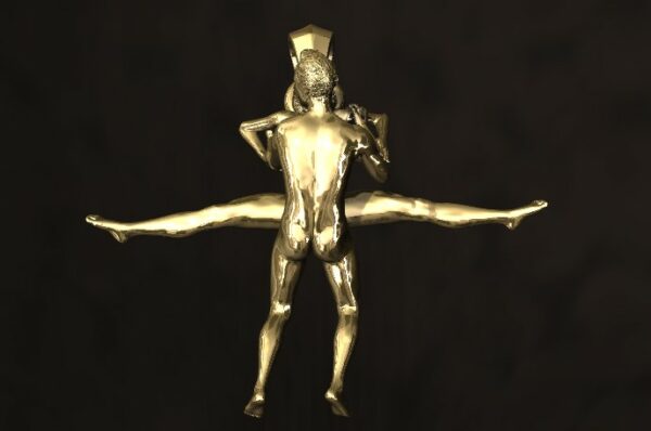 Split Missionary Pose Pendant - Image 8