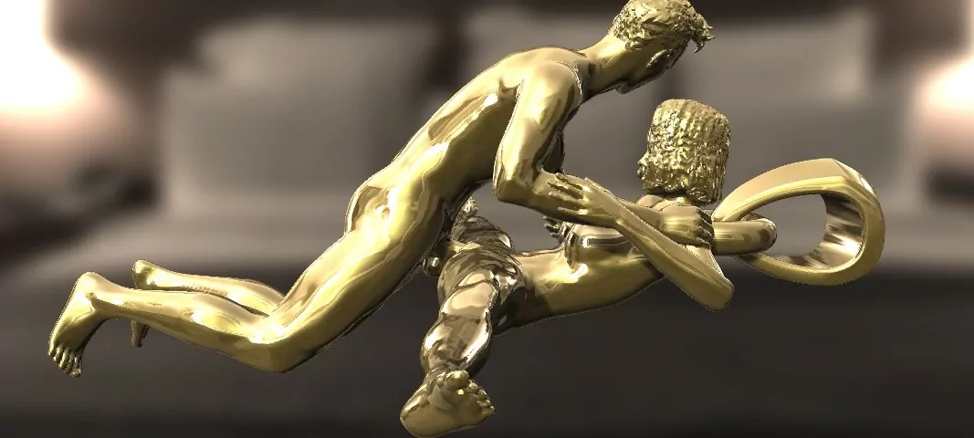 Split Missionary Pose Pendant - Image 7