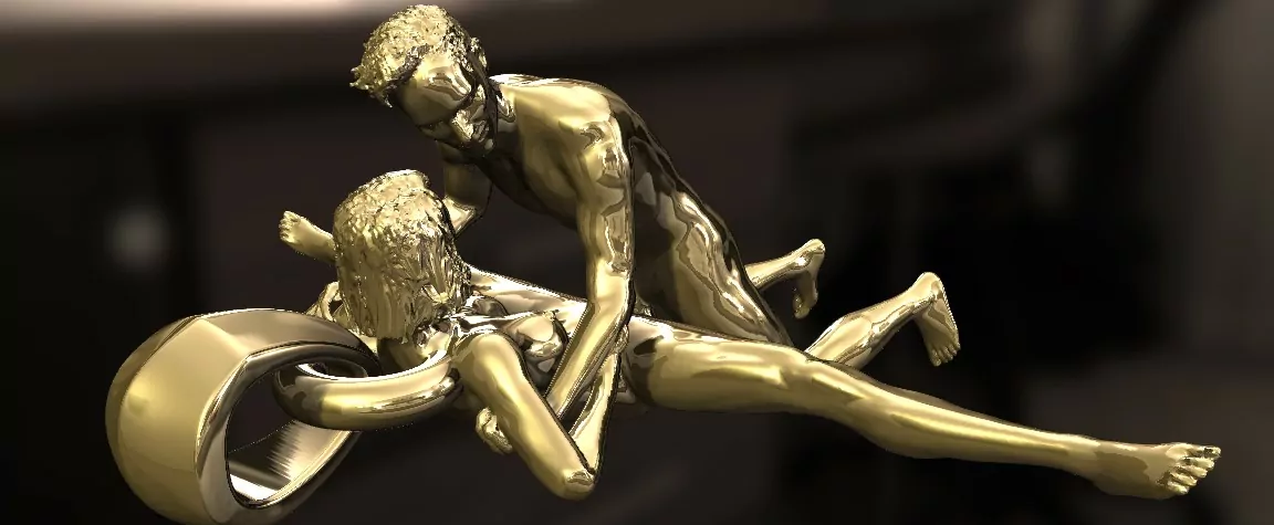 Split Missionary Pose Pendant - Image 3