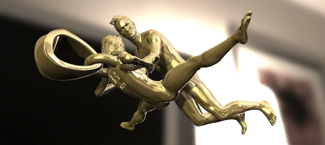 Split Missionary Pose Pendant