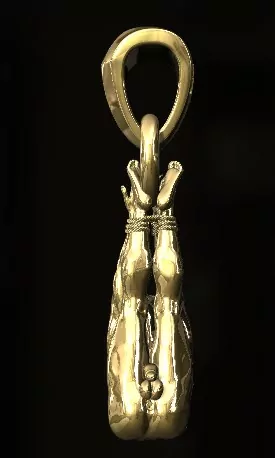 Man in Ropes BDSM Pose Pendant - Image 5