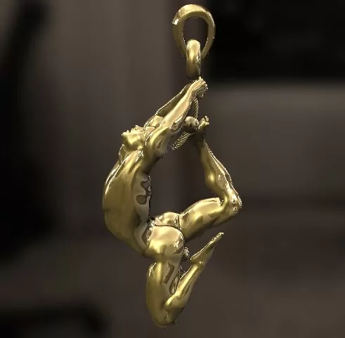 Man in Suspension Pendant - Image 7