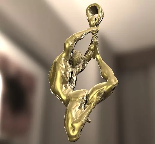 Man in Suspension Pendant - Image 2