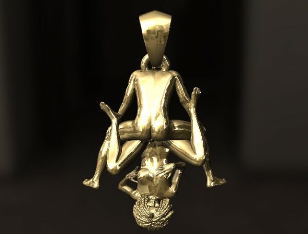 Reverse Cowgirl Pose Pendant - Image 9