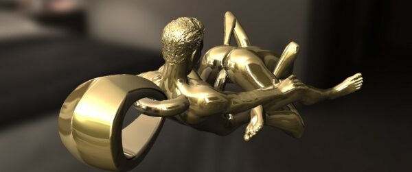 Reverse Cowgirl Pose Pendant - Image 7