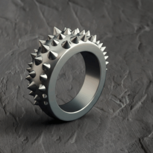 Cock Crown Glans Big Spiked Ring