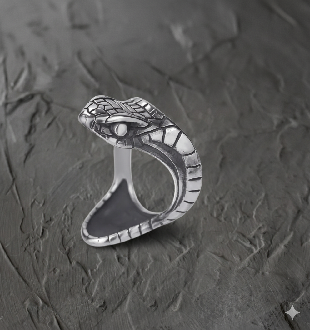 Cock Crown Glans Snake mouth Ring